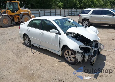 2007 Toyota Corolla S из США, поврежденный, VIN 2T1BR32E57C789349